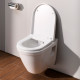 Унитаз подвесной VitrA S50  белый, овальный, антивсплеск, 36x52 см
