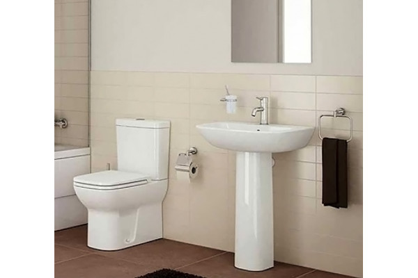 Унитаз-компакт VitrA S20  белый, овальный, антивсплеск, 40x61.5 см