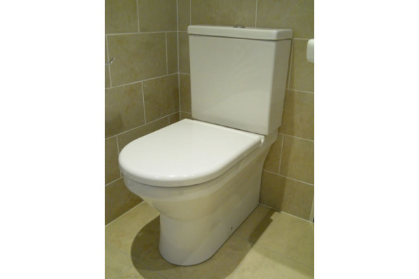 Унитаз напольный VitrA S50  белый, овальный, антивсплеск, 35.5x60 см