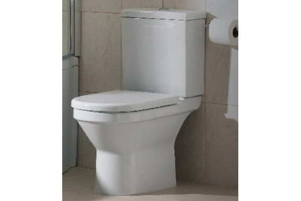 Унитаз напольный VitrA S50  белый, овальный, антивсплеск, 35.5x60 см