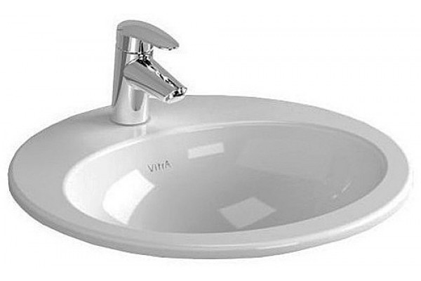 Рукомойник VitrA 5467B003 цвет белый, на столешницу, круглая