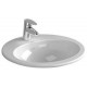 Рукомойник VitrA 5467B003 цвет белый, на столешницу, круглая