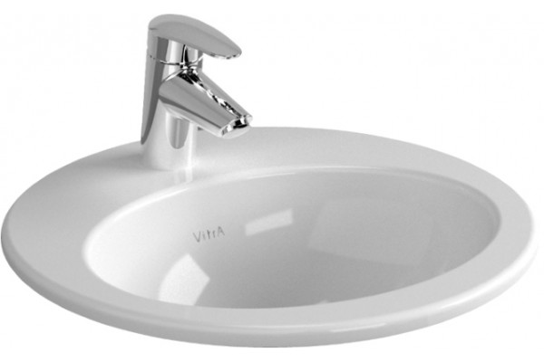 Раковина VitrA S20 5468B003-0001 цвет белый, на столешницу, овальная