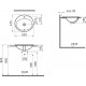 Раковина VitrA S20 5468B003-0001 цвет белый, на столешницу, овальная