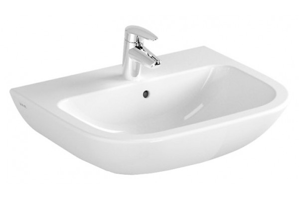 Раковина VitrA S20 5503B003 цвет белый, полукруглая, с переливом