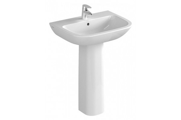 Раковина VitrA S20 5503B003 цвет белый, полукруглая, с переливом