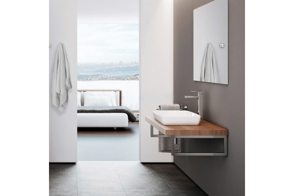 Раковина VitrA Metropole (60 см) цвет белый, на столешницу, прямоугольная