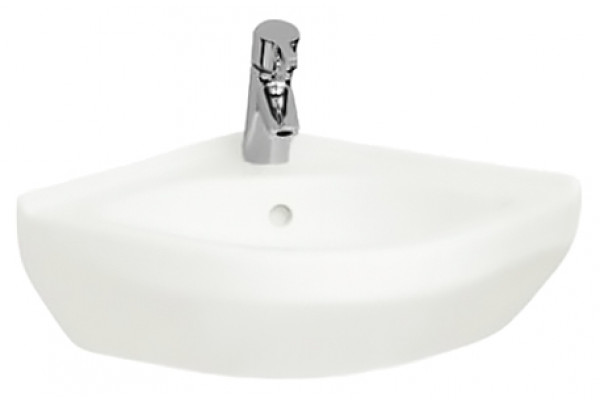 Рукомойник VitrA S50 (40 см) цвет белый, угловая, с переливом