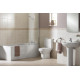 Раковина VitrA S50 5302B003 (60 см) цвет белый, полукруглая, с переливом