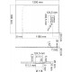 Поддон для душа Wasserkraft Elbe 74T07 120x90 прямоугольный, низкий