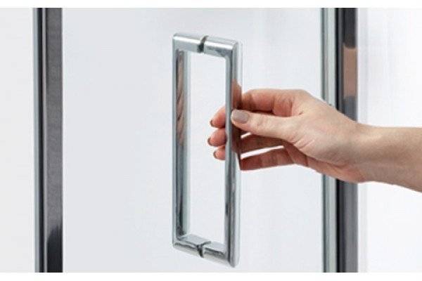 Душевой уголок Wasserkraft Salm 27I03 90x90 см квадратный, двери распашные