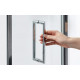 Душевой уголок Wasserkraft Salm 27I03 90x90 см квадратный, двери распашные