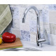 Смеситель Wasserkraft Vils 5607 для кухонной мойки однорычажный, хром