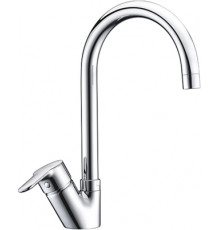 Смеситель Wasserkraft Ruhr 24407 для кухонной мойки однорычажный, хром