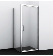 Душевой уголок Wasserkraft Salm 27I18 90x100 см прямоугольный, двери распашные