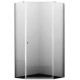 Душевой уголок Wasserkraft Leine 35P11 90x90 см двери распашные, стекло прозрачное