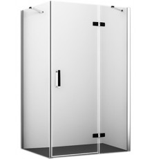 Душевой уголок Wasserkraft Aller 10H10RB black matt, 120x100 см, прямоугольный, двери распашные