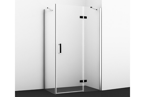 Душевой уголок Wasserkraft Aller 10H10RB black matt, 120x100 см, прямоугольный, двери распашные