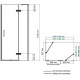 Душевой уголок Wasserkraft Aller 10H10RB black matt, 120x100 см, прямоугольный, двери распашные