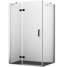 Душевой уголок Wasserkraft Aller 10H10LB black matt, 120x100 см, прямоугольный, двери распашные
