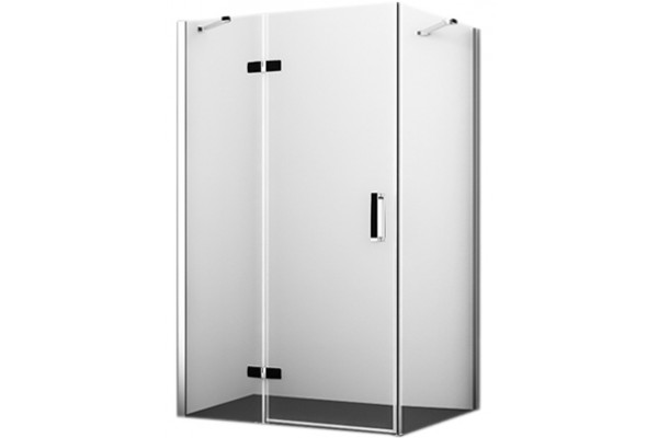 Душевой уголок Wasserkraft Aller 10H10LB black matt, 120x100 см, прямоугольный, двери распашные