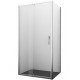 Душевой уголок Wasserkraft Berkel 48P14 110x80 см прямоугольный, двери распашные