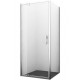 Душевой уголок Wasserkraft Berkel 48P20 90x80 см прямоугольный, двери распашные
