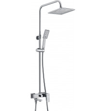 Душевая стойка Wasserkraft A17701 80/115x55,1 см, хром, 3 режима