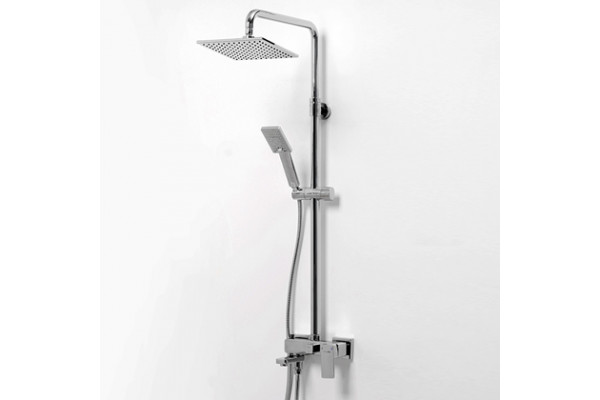 Душевая стойка Wasserkraft A17701 80/115x55,1 см, хром, 3 режима