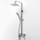 Душевая стойка Wasserkraft A17701 80/115x55,1 см, хром, 3 режима