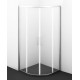 Душевой уголок Wasserkraft Main 41S23 100x100 см четверть круга, двери раздвижные