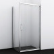 Душевой уголок Wasserkraft Salm 27I17 100x80 см прямоугольный, двери распашные