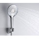 Душевая лейка Wasserkraft A101 хром, 3 режима