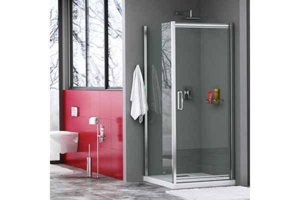 Душевой уголок Wasserkraft Salm 27I28 80x90 см прямоугольный, двери распашные