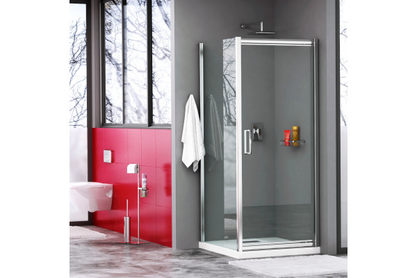 Душевой уголок Wasserkraft Salm 27I29 80x100 см прямоугольный, двери распашные