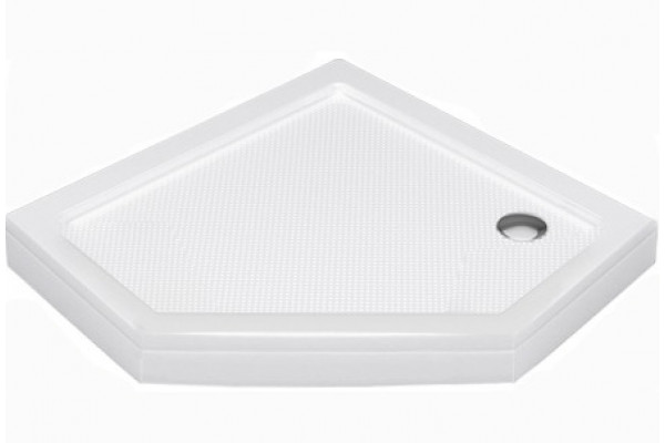 Поддон для душа Wasserkraft Isen 26T11 90x90 см пятиугольный, средний