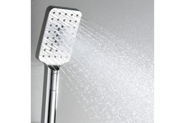 Душевая стойка Wasserkraft Exter A19901Thermo хром, штанга 115 см