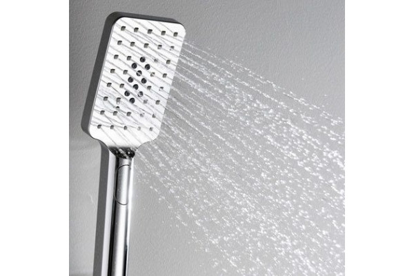 Душевая стойка Wasserkraft Exter A19901Thermo хром, штанга 115 см