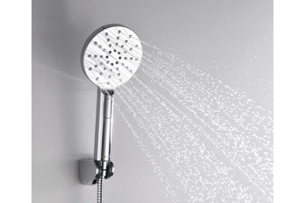 Душевая лейка Wasserkraft A127 хром, 3 режима