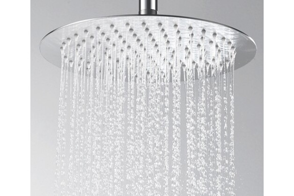 Верхний душ Wasserkraft Wern A121 хром, размер 24.8 см