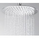 Верхний душ Wasserkraft Wern A121 хром, размер 24.8 см