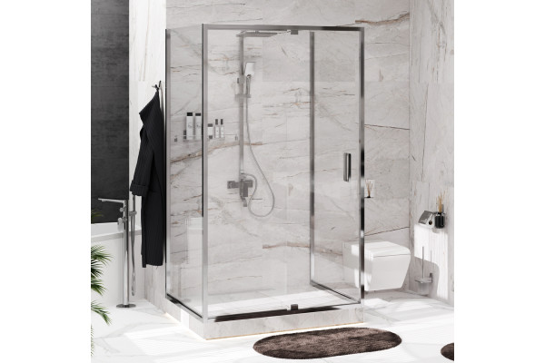 Душевой уголок Wasserkraft Berkel 48P25 120x80 см прямоугольный, двери распашные