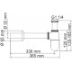 Сифон для раковины Wasserkraft A095 бронза