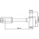 Сифон для раковины Wasserkraft A093 хром