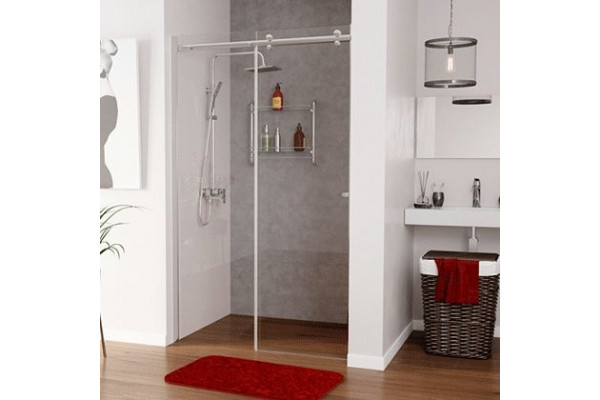 Душевая дверь в нишу Wasserkraft Vils 56R05 раздвижная, стекло прозрачное