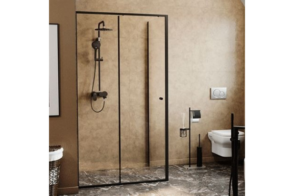 Душевая дверь в нишу Wasserkraft Dill 61S05 раздвижная, стекло прозрачное