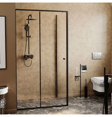 Душевая дверь в нишу Wasserkraft Dill 61S12 раздвижная, стекло прозрачное