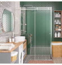 Душевой уголок Wasserkraft Vils 56R07 прямоугольный, двери раздвижные, стекло прозрачное