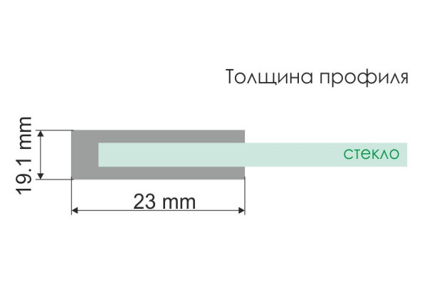 Душевой уголок Wasserkraft Elbe 74P18 прямоугольный, двери распашные, стекло прозрачное
