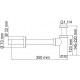 Сифон для раковины Wasserkraft A094 черный